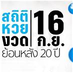 หวยออก 16 กันยายน